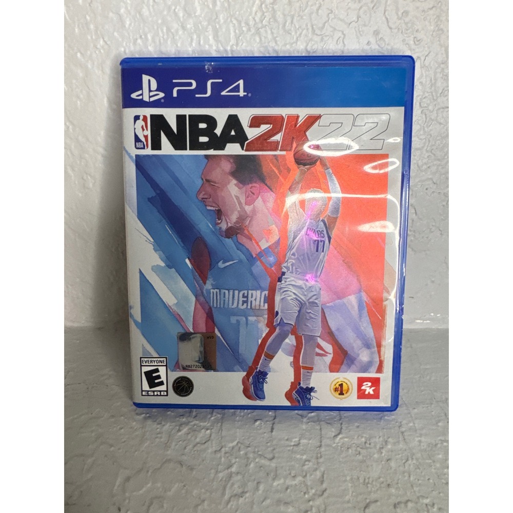 2K NBA 2K22 Video Game PlayStation 4 Blue New Sealed Luka Doncic Cover